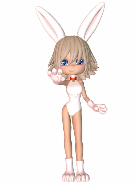 Linda figura de Toon - Bunny —  Fotos de Stock