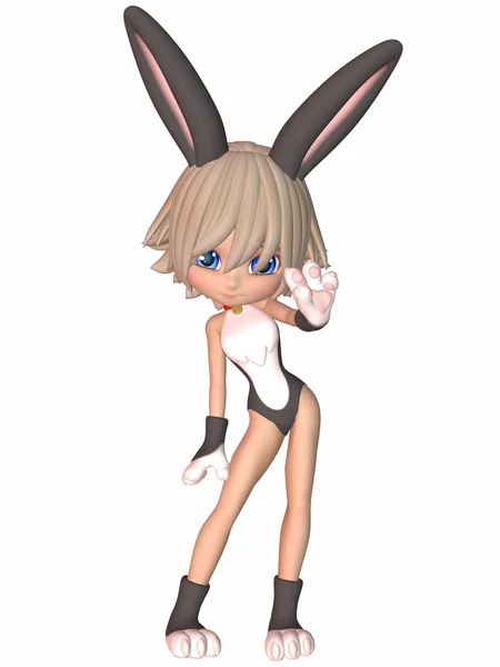 Cute Toon Figure - Bunny — Stock Photo, Image