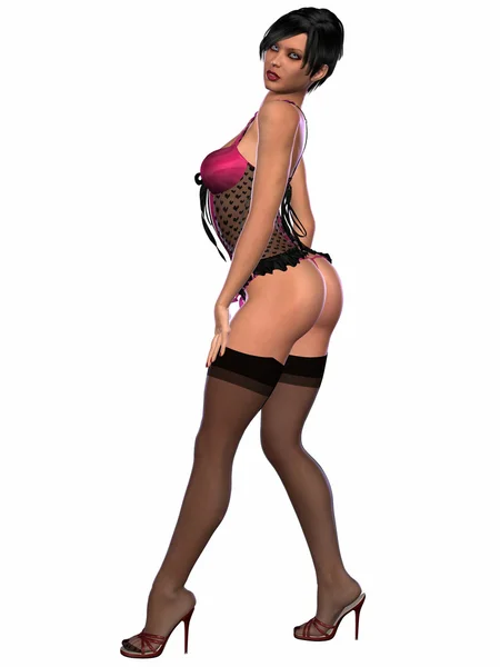 Sexy Pinup Girl — Stock Photo, Image