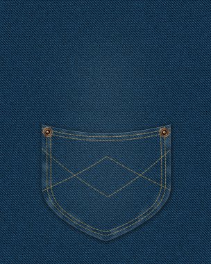 Pocket jeans clipart