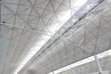 Ceiling of Hong Kong International Airport clipart