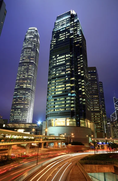 Hong kong nacht — Stockfoto