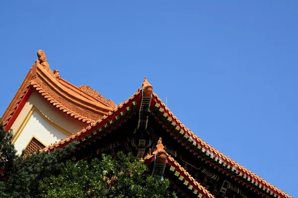 Китайская крыша — стоковое фото
