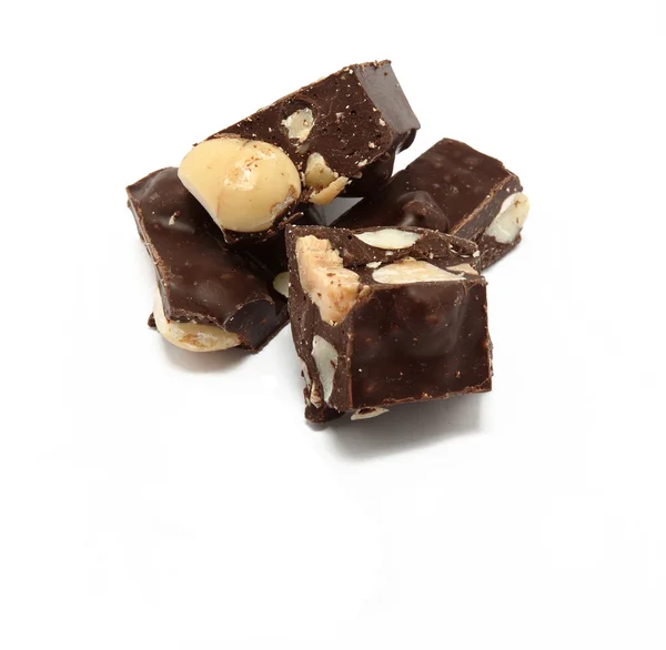 stock image Hazelnuts chocolate