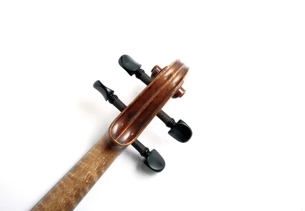 A hegedűfej részletei — Stock Fotó