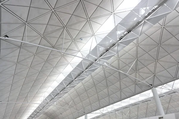 Sufit międzynarodowego portu lotniczego w hong Kongu — Zdjęcie stockowe