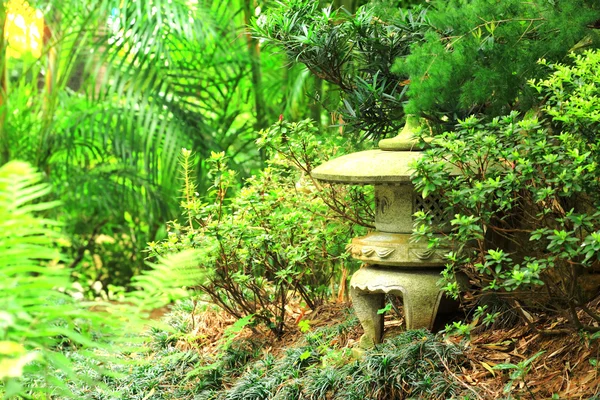 Corner in a chinese style garden — Stock Photo, Image