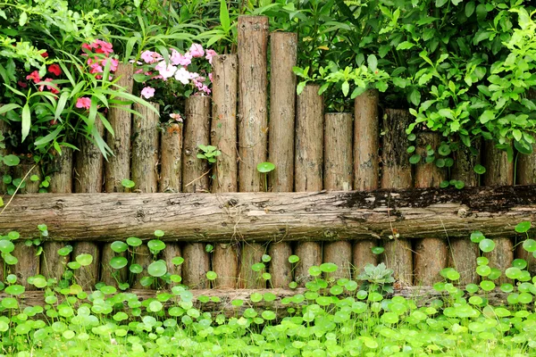 stock image Fence in garden