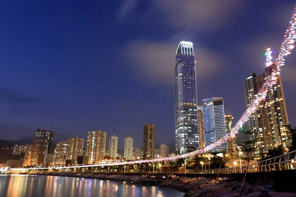 Hong kong natt — Stockfoto