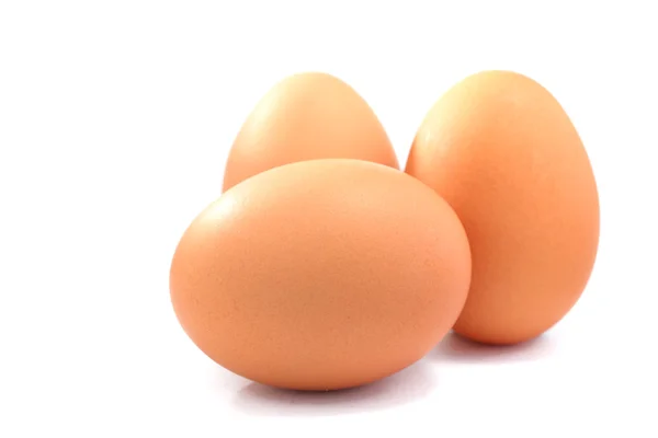 Trei ouă — Fotografie, imagine de stoc