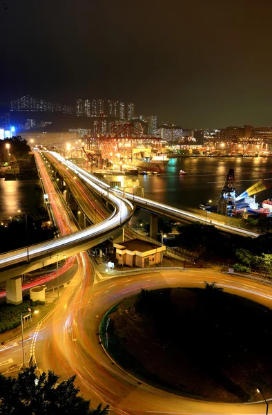 Auto-estrada em Hong Kong — Fotografia de Stock