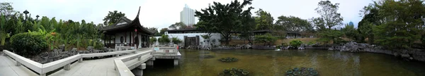 Азіатський саду Панорама — стокове фото