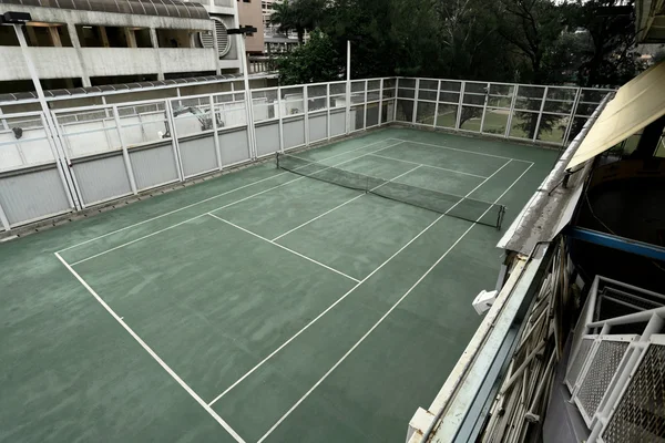 Old tennis court — Stock Photo, Image