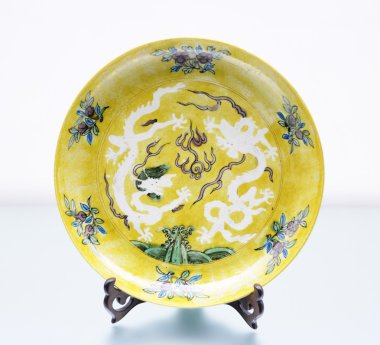 Ming dynasty China Plate clipart