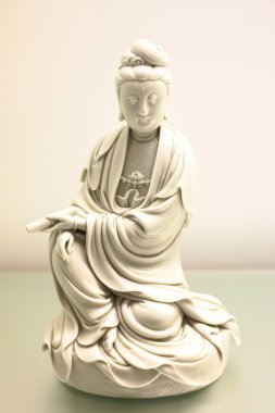 Guanyin seated clipart