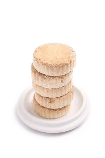 Almond cake, macau style — Stock Photo, Image