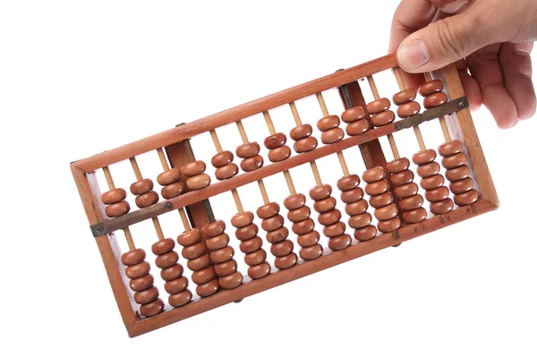 Abacus утримуйте вручну — стокове фото