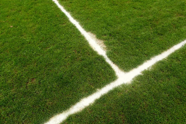 サッカー フィールド ライン — ストック写真