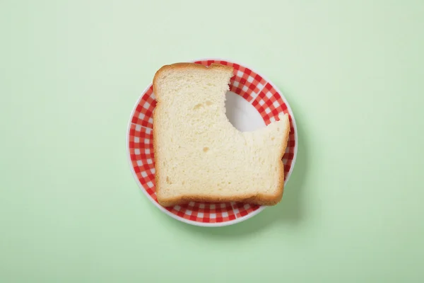 Bread with bite — Stock Photo, Image