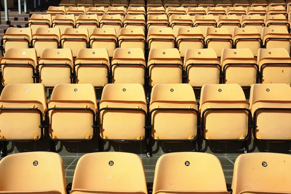 Seat in sport stadium — Stock Photo, Image