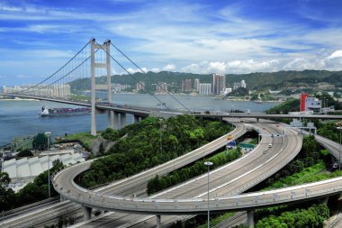 Tsing Ma Bridge clipart