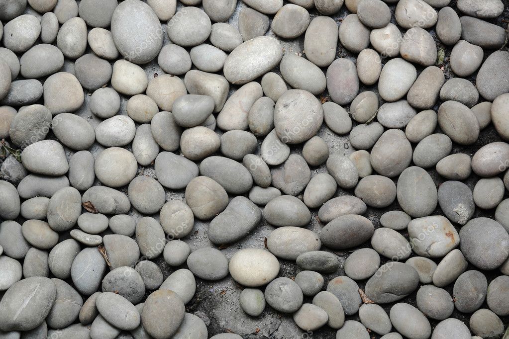 Abstract background with round peeble stones — Stock Photo ...