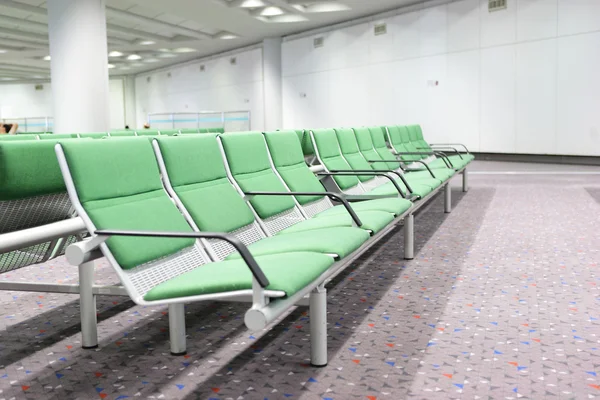 Зал очікування в аеропорту — стокове фото