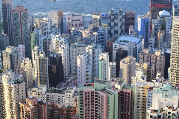 Здания в Гонконге — стоковое фото