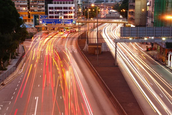 Drukke nacht — Stockfoto