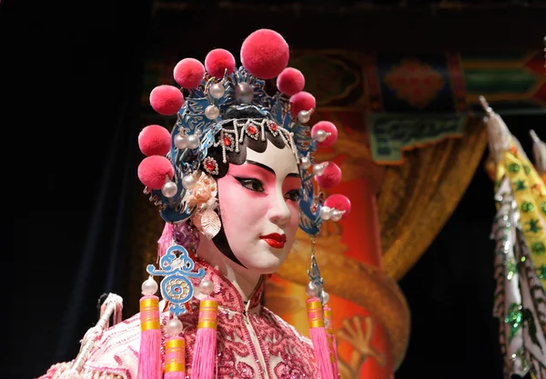 Opera chińska manekina, kobieta — Zdjęcie stockowe