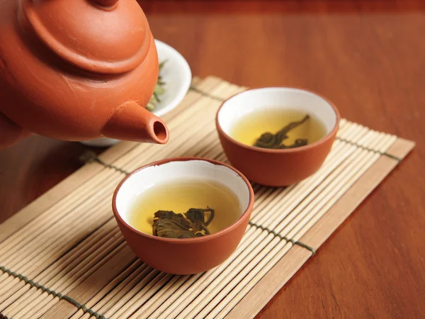 Ora del tè cinese — Foto Stock