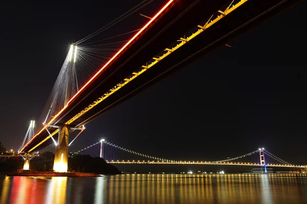 Puente Ting Kau en Hong Kong — Foto de Stock