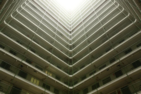 Hong kong Volkshuisvesting flatgebouw — Stockfoto