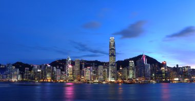 Hong Kong City Skyline clipart