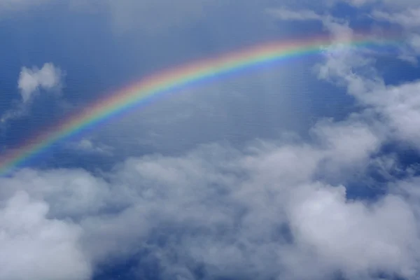 stock image Rainbow in sky