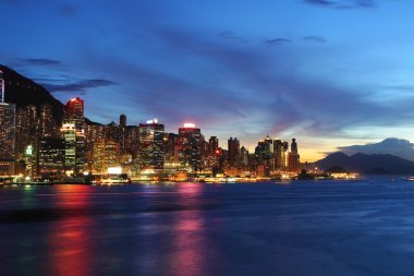Hong kong manzarası