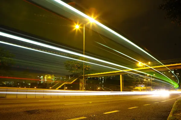 Autopista por la noche —  Fotos de Stock