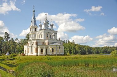 Orthodox temple clipart