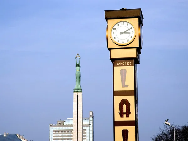 O centro de Riga , — Fotografia de Stock