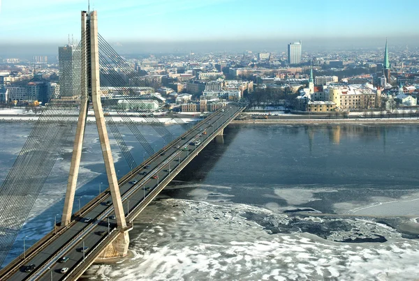 Il ponte di Riga — Foto Stock