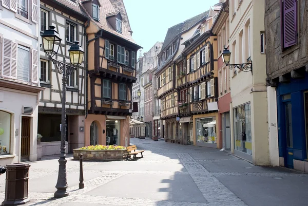 法国科尔马，中世纪的城市 — 图库照片