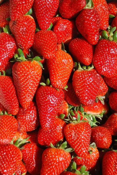 stock image Strawberry on a market,