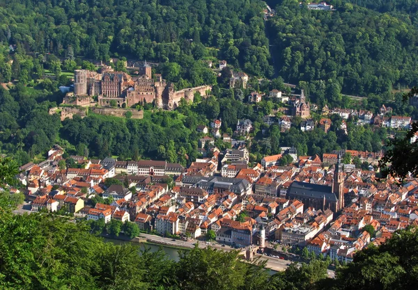 Heidelberg from above — Stock Photo, Image