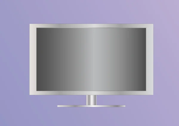 Televizyon gümüş — Stok fotoğraf