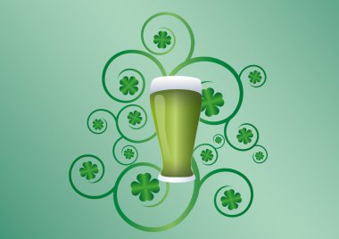 St patricks günü pint