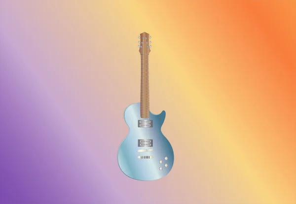 Elektrisk guitar – Stock-vektor
