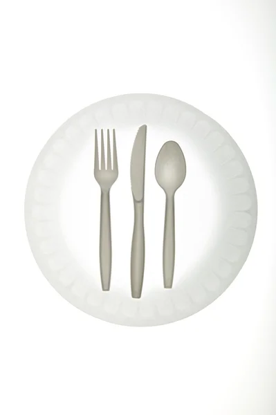 Cutlery Plastik — Stok Foto