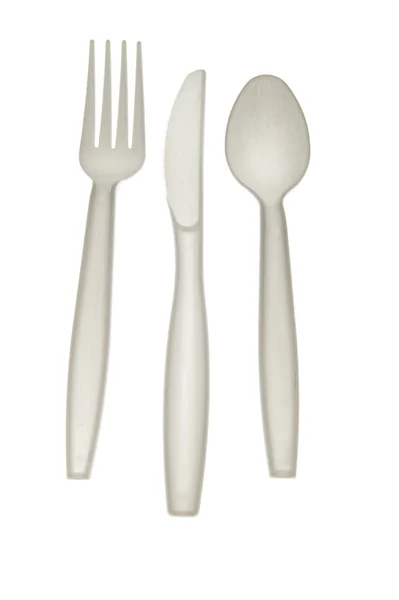 Cutlery Plastik — Stok Foto