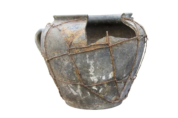 The old split pot — Stock Photo, Image