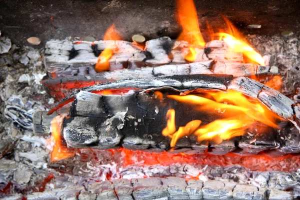 stock image Burning coals